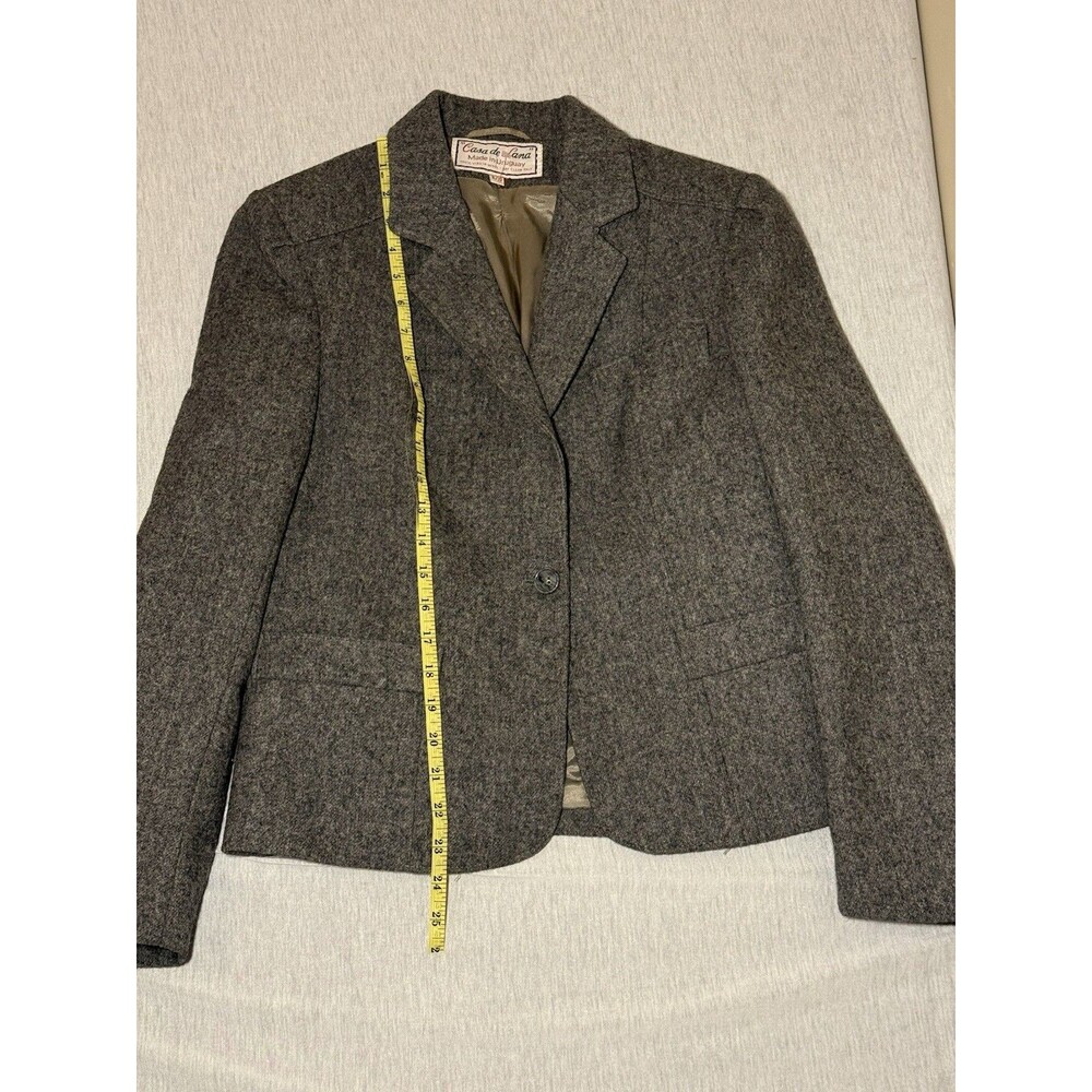 Women’s Tweed Blazer Casa de Lana 100% Wool Size 9/10
